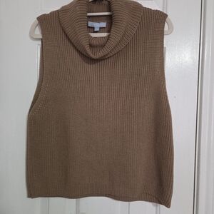 ANTONIO MELANI Brown Cowl Neck Sweater